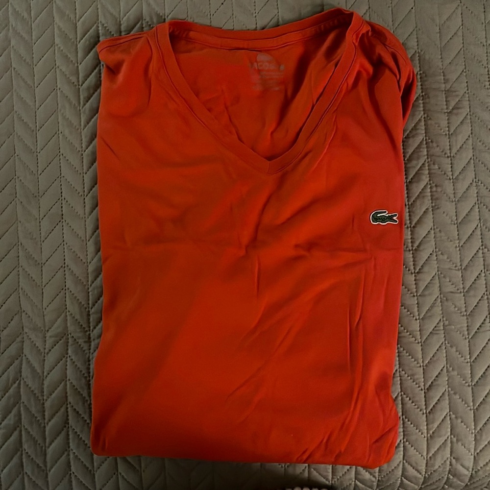 Lacoste men’s v neck t short